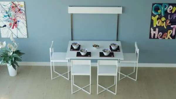 WALL MOUNTED DINING TABLE (HORIZONTAL) - Image 3