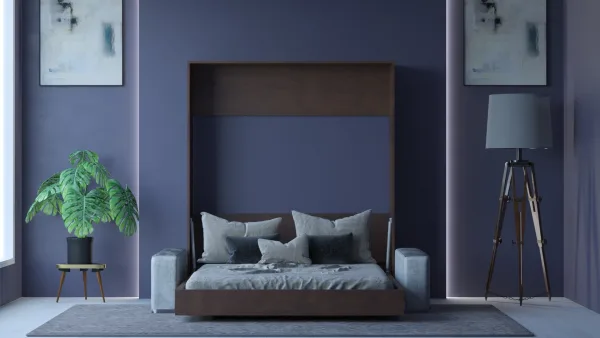 Wall Bed with Sofa for Bedroom furniture