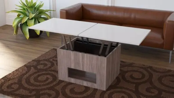 COFFEE TABLE CONVERTIBLE DINING TABLE 2 - Image 6