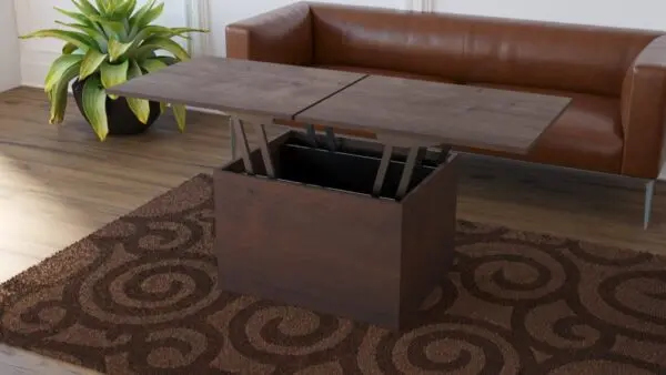 COFFEE TABLE CONVERTIBLE DINING TABLE 1 - Image 3