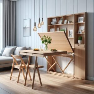 Space-saving furniture design for modern living