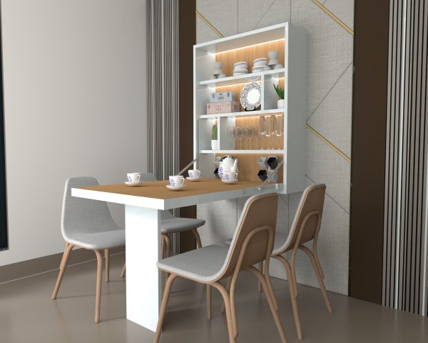 DINING TABLE WITH 4 SEATER - Image 3