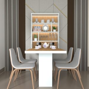 dining table with 4 seater