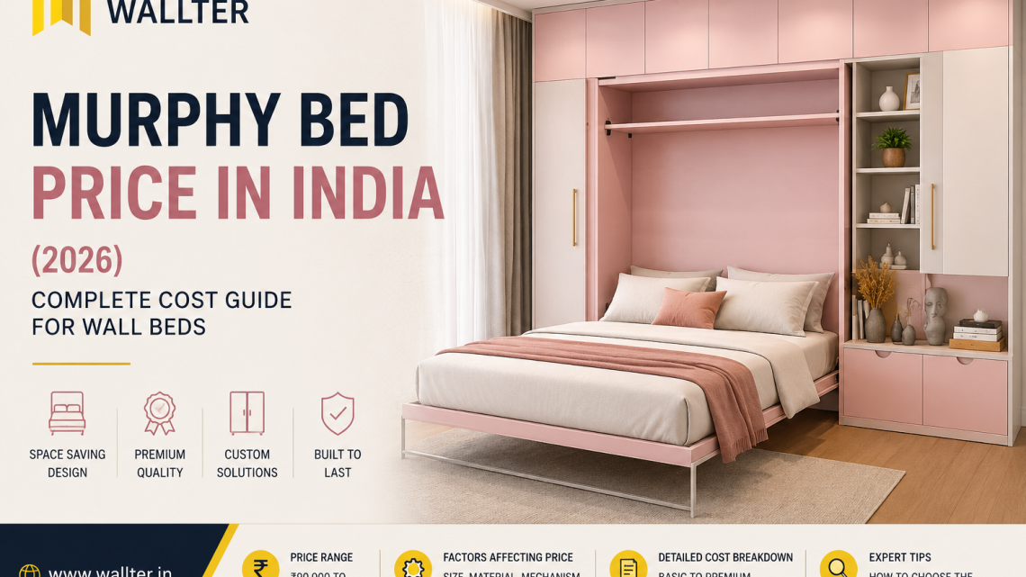 Murphy Bed Price in India (2026): Complete Cost Guide for Wall Beds 1 Murphy Bed price in India