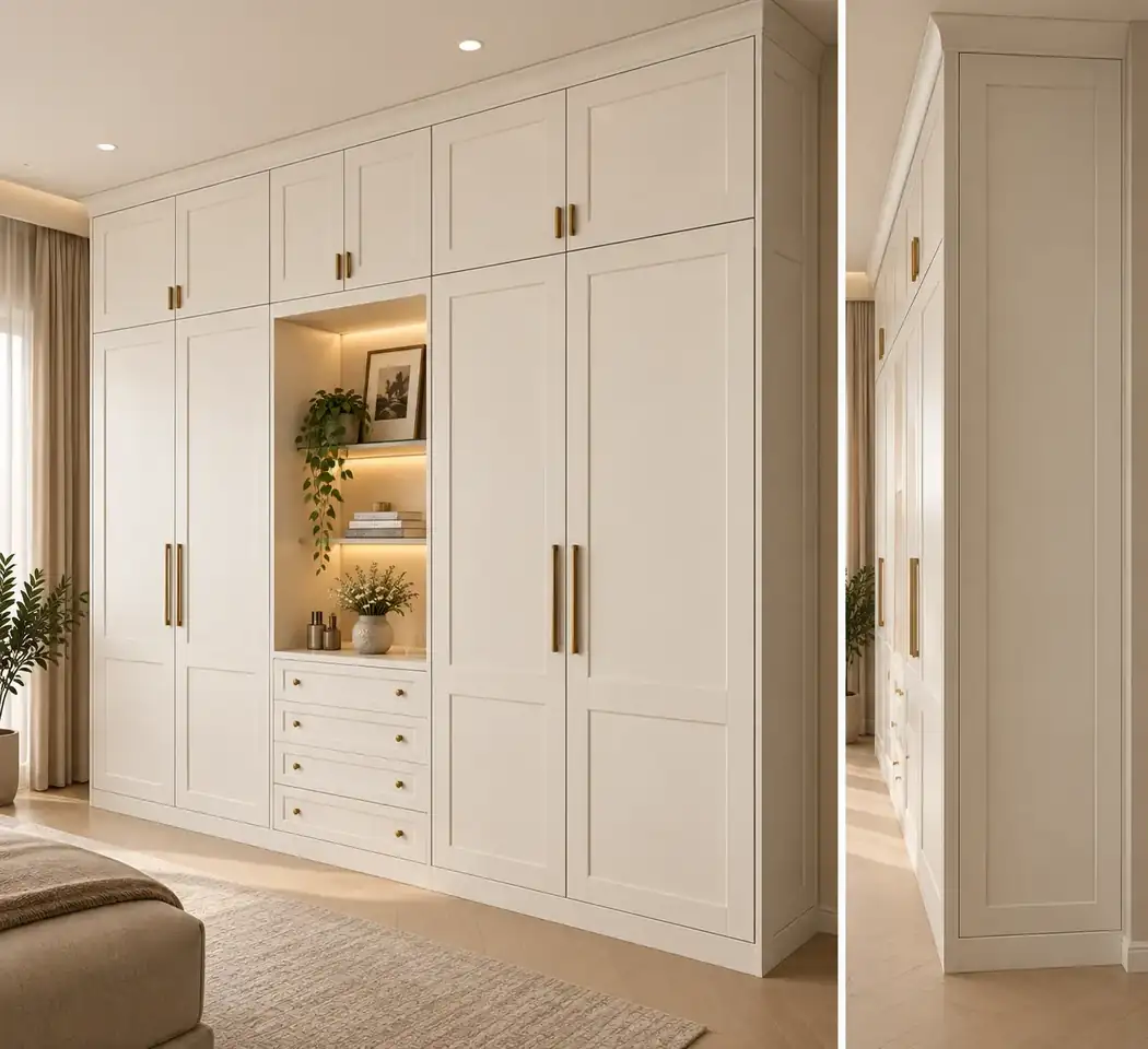 European Closet 5 European closet design with full-height storage