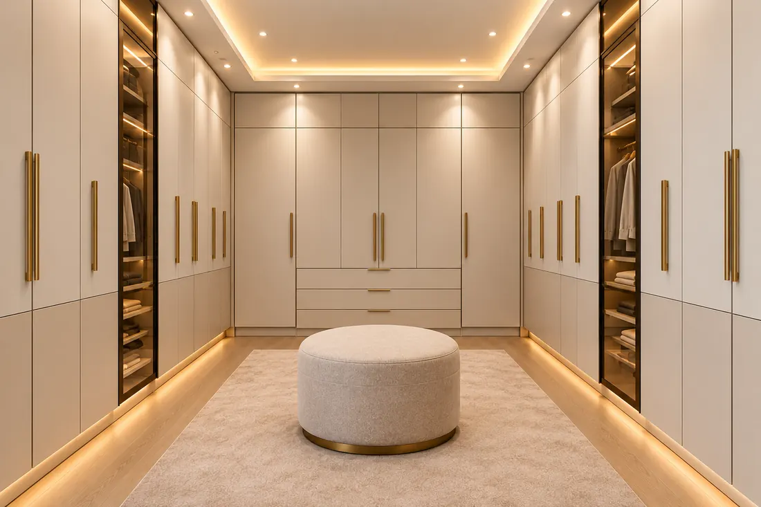 Walk-in Closet 1 Closed view of a customized walk-in closet